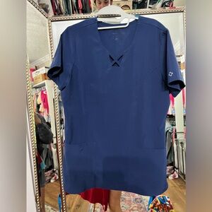 Navy Cherokee small TOP ONLY $8